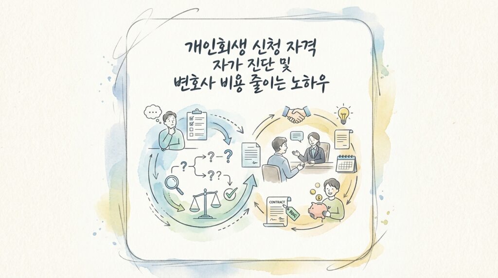 개인회생 신청 자격 자가 진단 및 변호사 비용 줄이는 노하우 2 개인회생 신청 자격 자가 진단 및 변호사 비용 줄이는 노하우