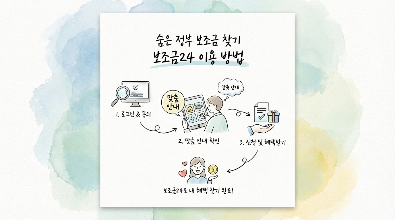 숨은 정부 보조금 찾기