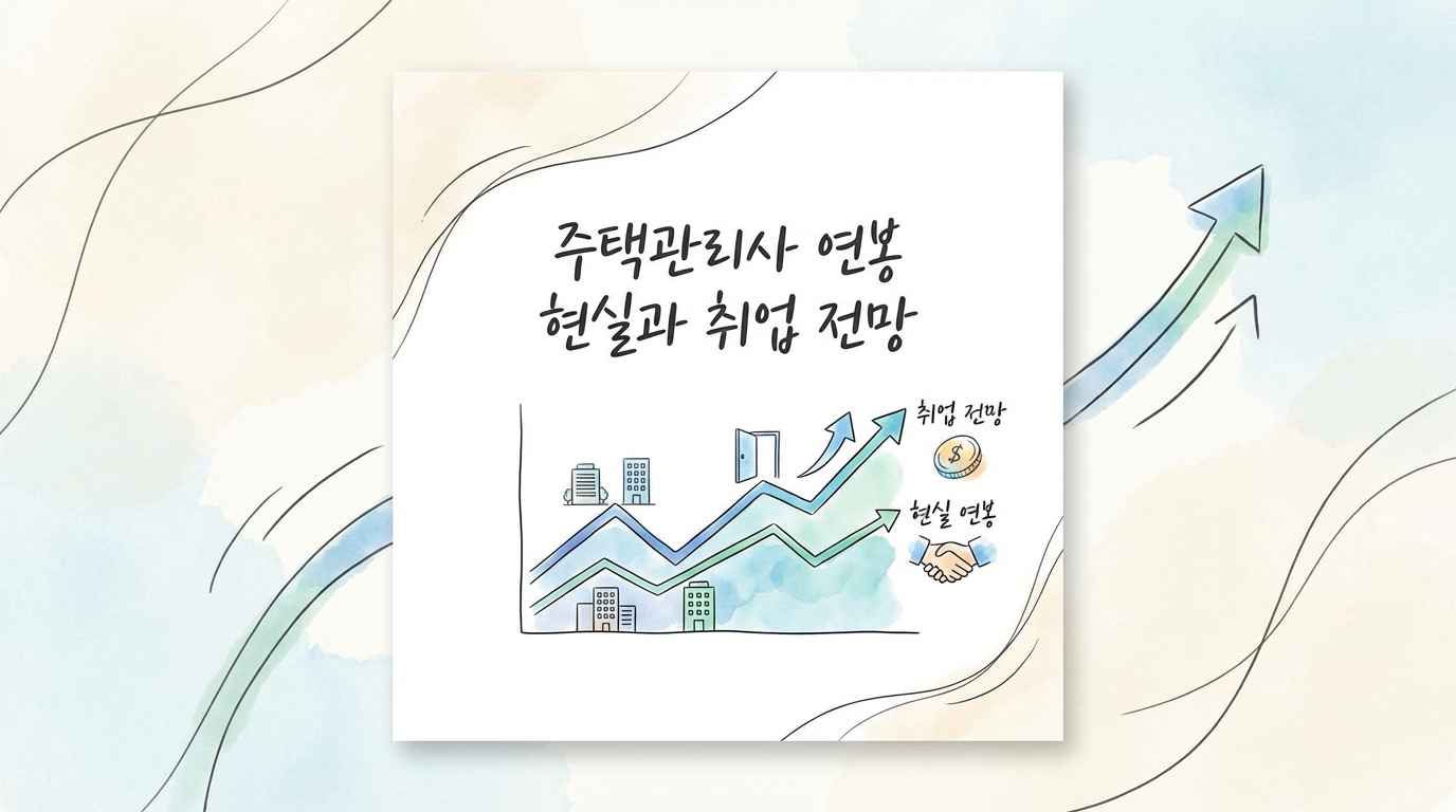 주택관리사 연봉 현실과 취업 전망