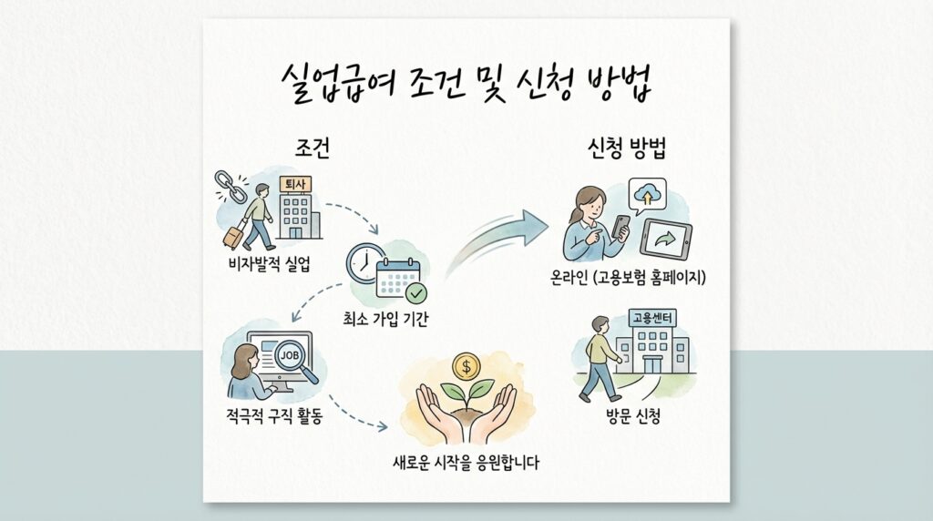 실업급여 조건 및 신청 방법 자발적 퇴사도 받는 예외 사유 총정리