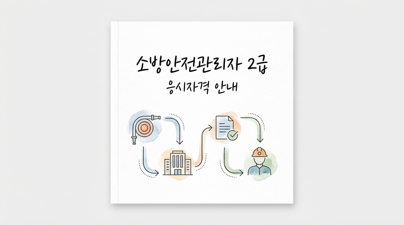 소방안전관리자 2급 응시자격