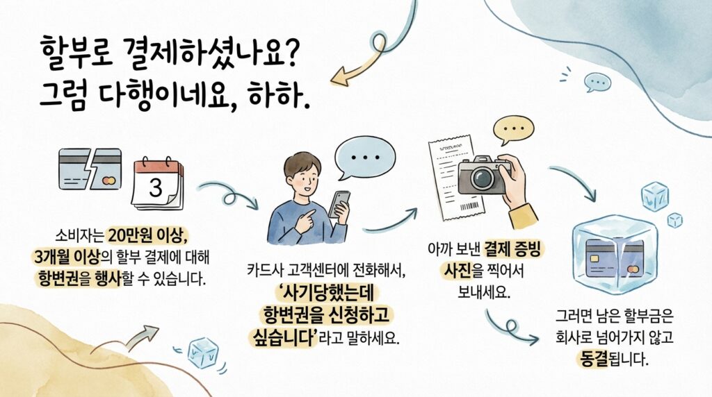 카드 할부 항변권