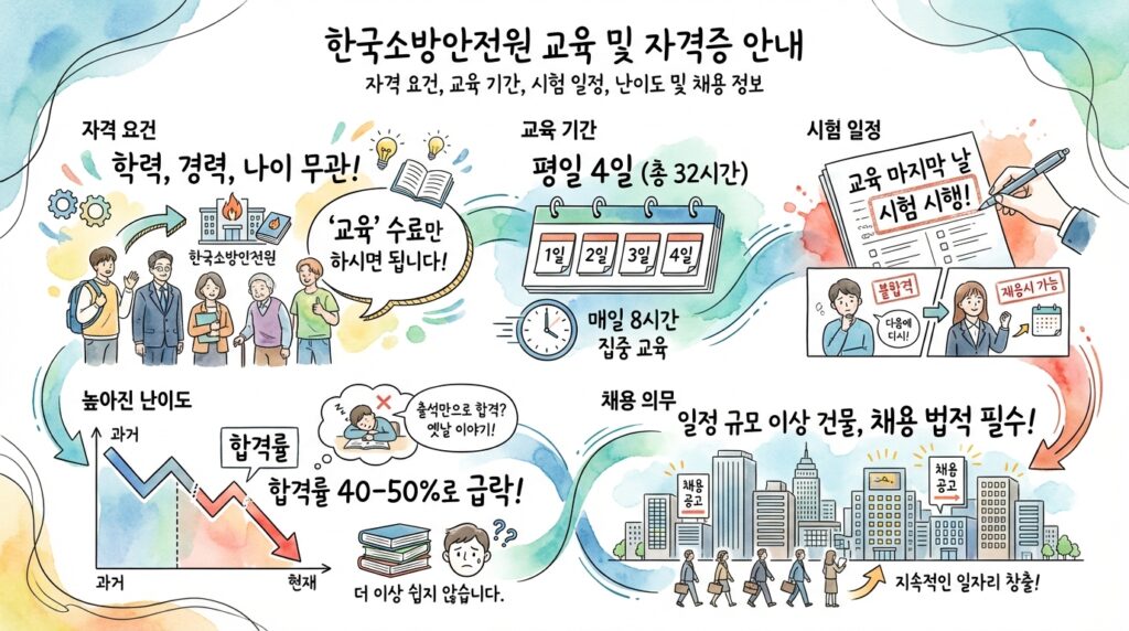 소방안전관리자 2급 응시자격