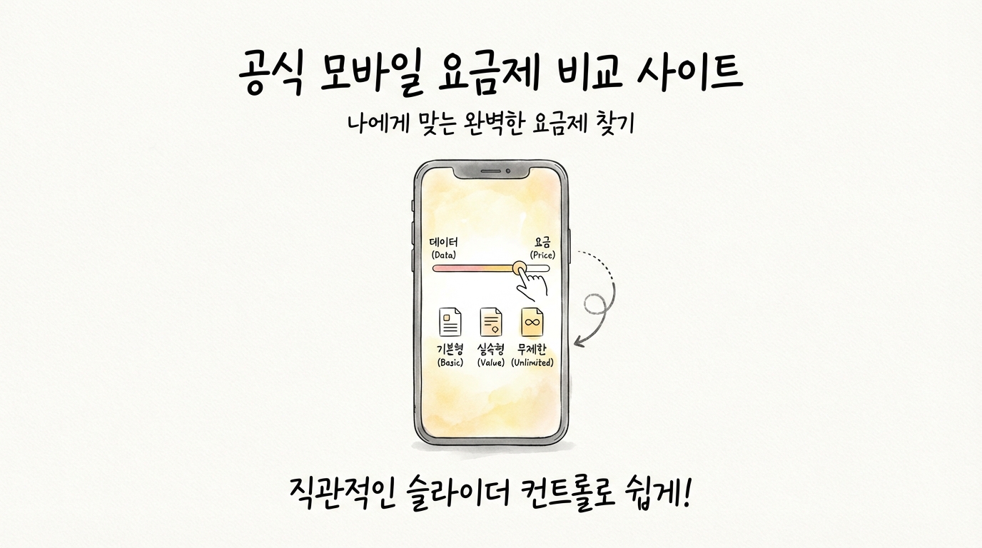 알뜰폰 허브 요금제 비교
